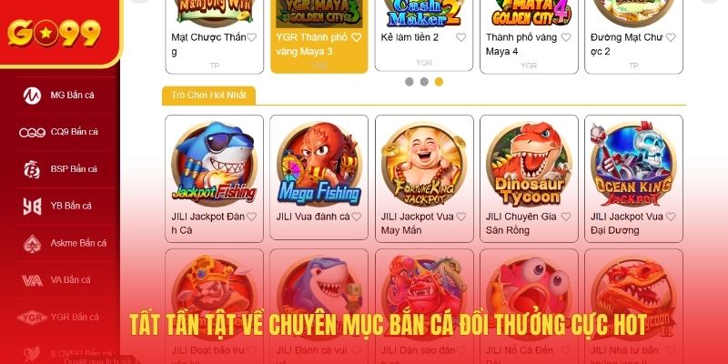 Tất tần tật về chuyên mục bắn cá đổi thưởng cực hot